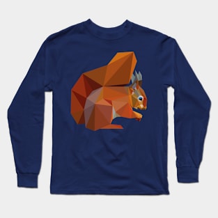 Red Squirrel Long Sleeve T-Shirt